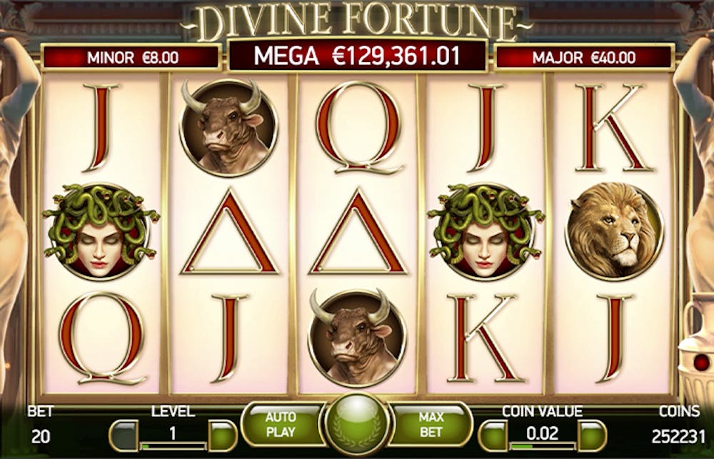 Divine Fortune demo – RTP, Volatilitate și Funcții logo
