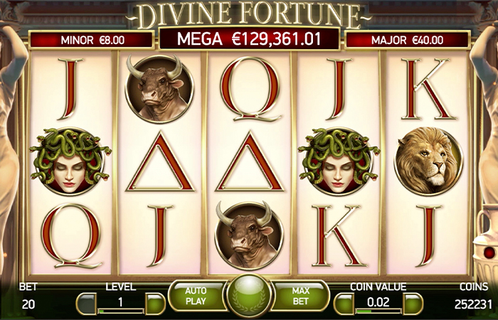 Divine Fortune demo – RTP, Volatilitate și Funcții logo