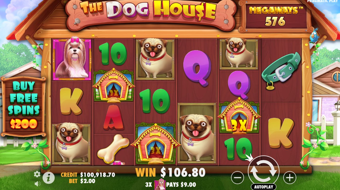 The Dog House Megaways – Informații și Detalii logo