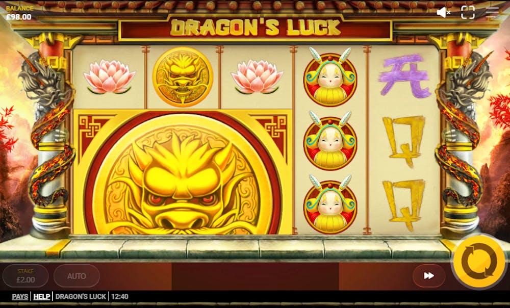 dragons luck functie bonus