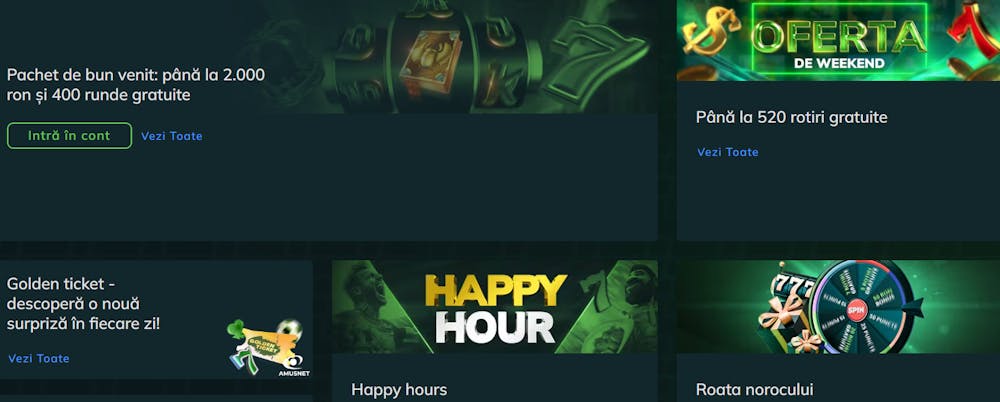 Toate ofertele disponibile pe care nu trebuie să le activezi cu un cod bonus Excelbet.