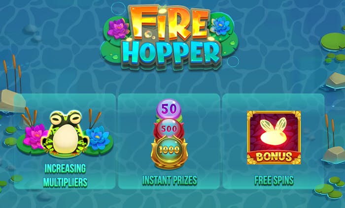 Funcțiile speciale de la slotul Fire Hopper. 