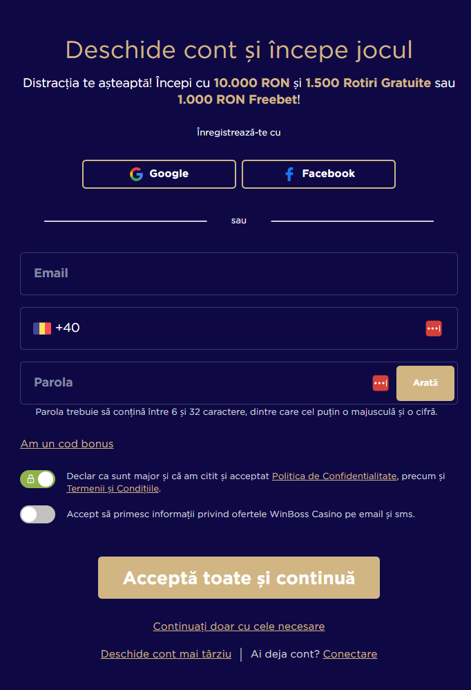 Winboss casino online