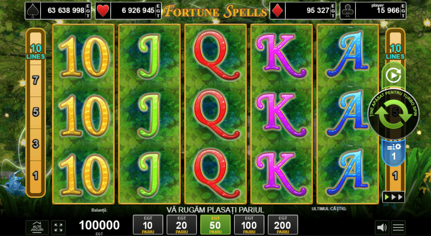 Fortune Spells – Informații și Detalii logo