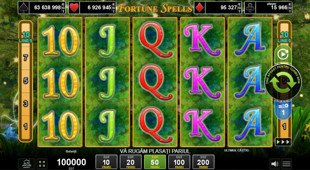 Fortune Spells – Informații și Detalii logo
