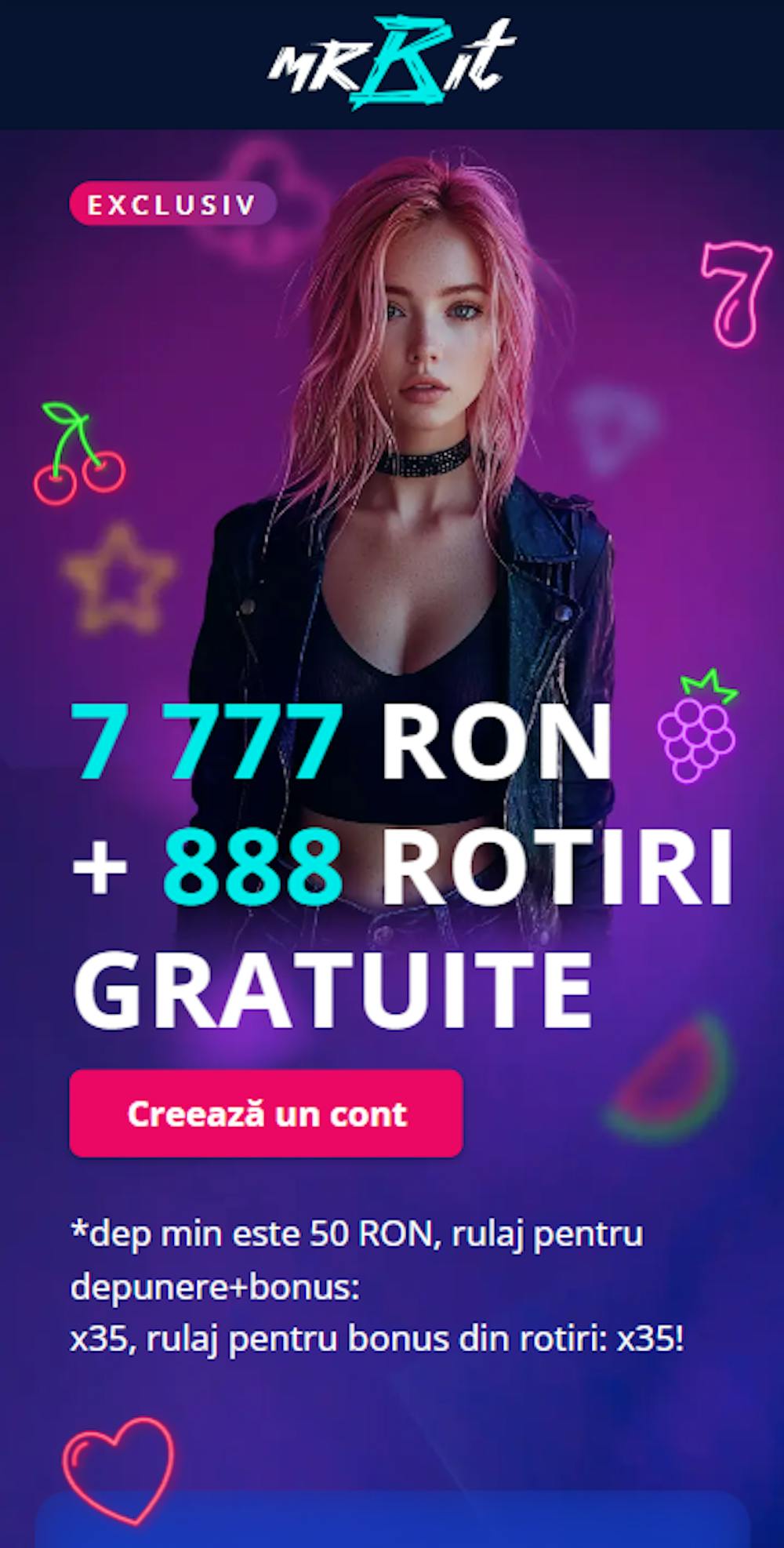Cum arată un bonus la un casino online din România pentru deschiderea contului.