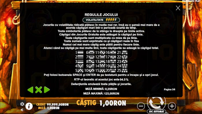 linii de plată gold rush