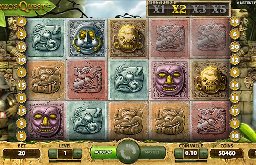 Gonzo’s Quest demo – RTP, Volatilitate și Funcții logo