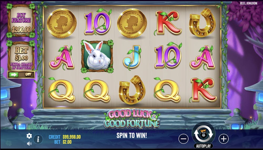 Good Luck & Good Fortune demo & detalii – RTP și funcții logo