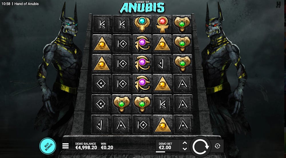 Hand of Anubis: Informații și detalii logo