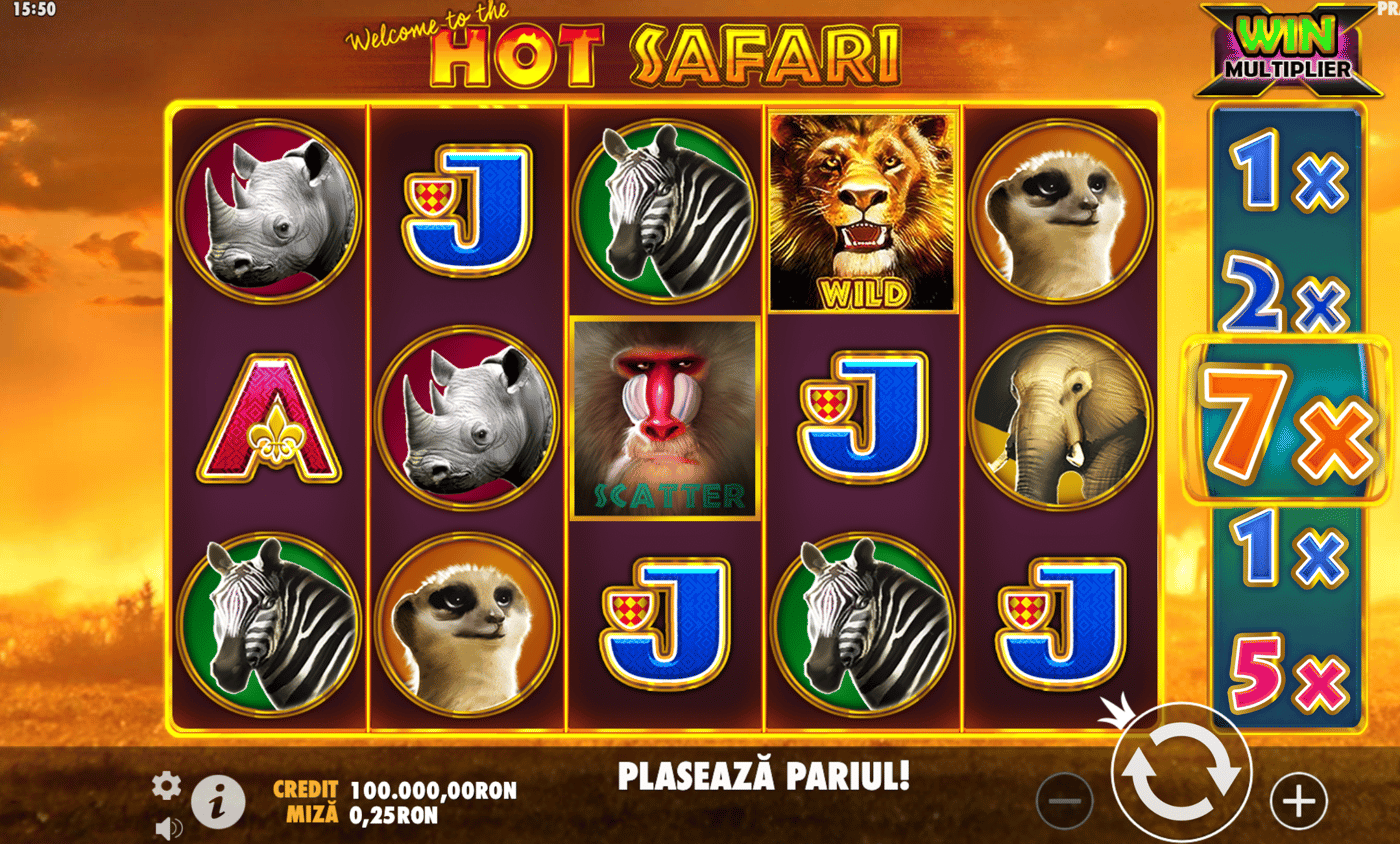 Hot Safari slot recenzie – Demo și experiență logo