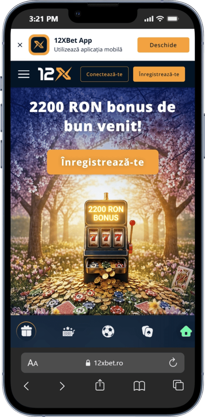 Oferta de bun venit la 12xbet casino.