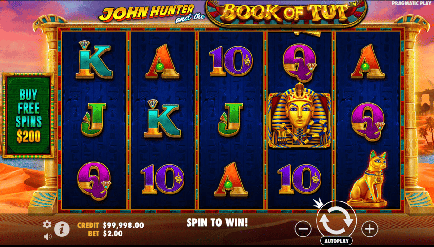 John Hunter and the Book of Tut demo & detalii logo
