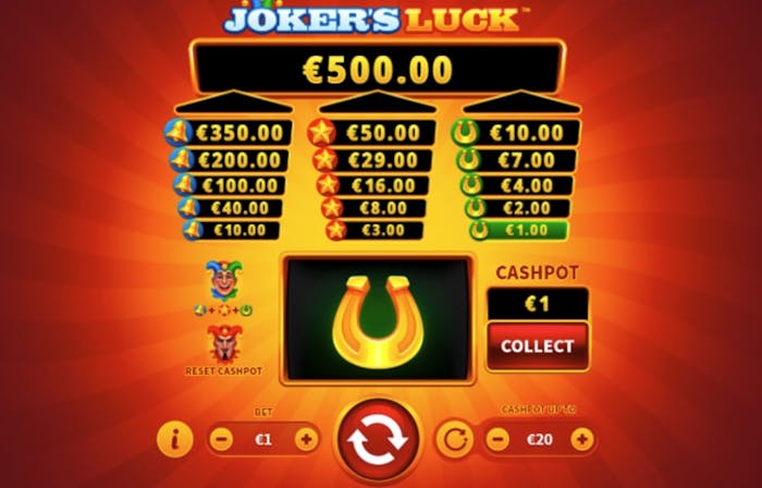 Joker&#8217;s Luck demo – RTP, Volatilitate și Funcții logo