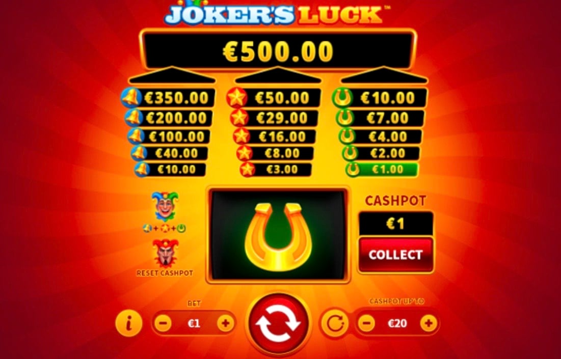 Joker’s Luck demo – RTP, Volatilitate și Funcții logo