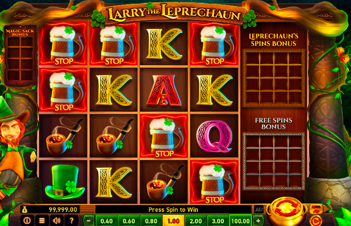 Larry the Leprechaun – Informații și detalii logo