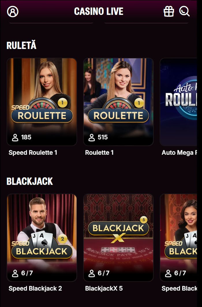 În pagina casino live Napoleon Casino găsești jocuri de ruletă, blackjack și baccarat.