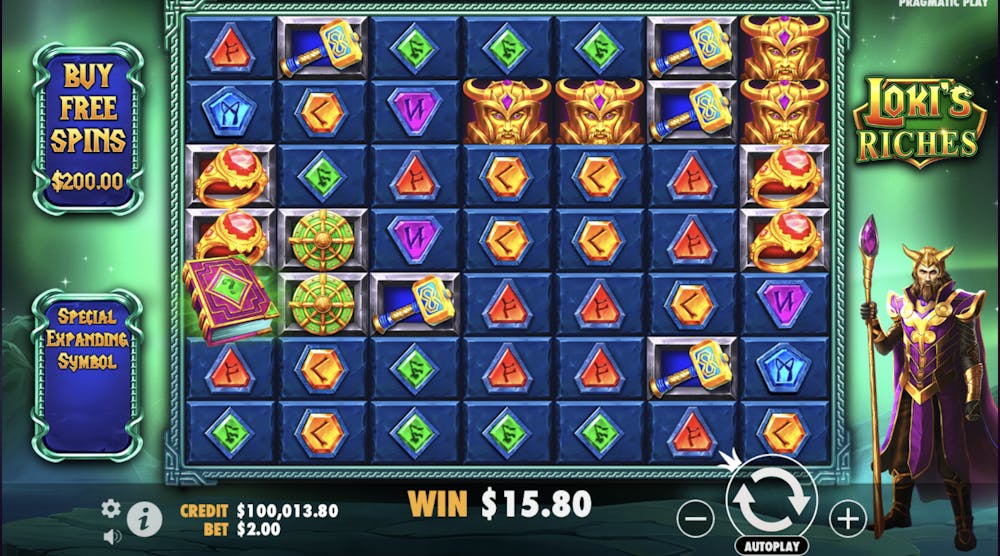 Loki&#8217;s Riches demo &#038; detalii &#8211; RTP și volatilitate logo
