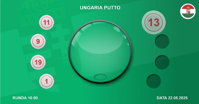 Extragere live Ungaria Putto 8/20.