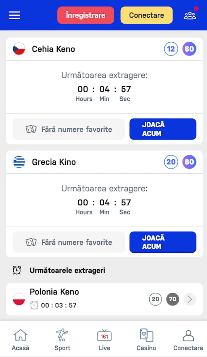 Jocuri de loto la care poți paria pe site-ul Winner.