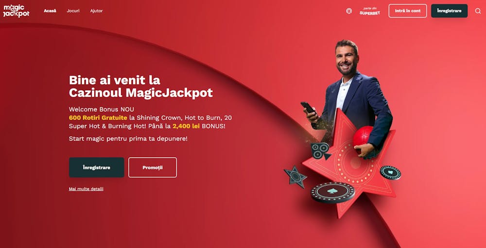 magic jackpot prima pagină