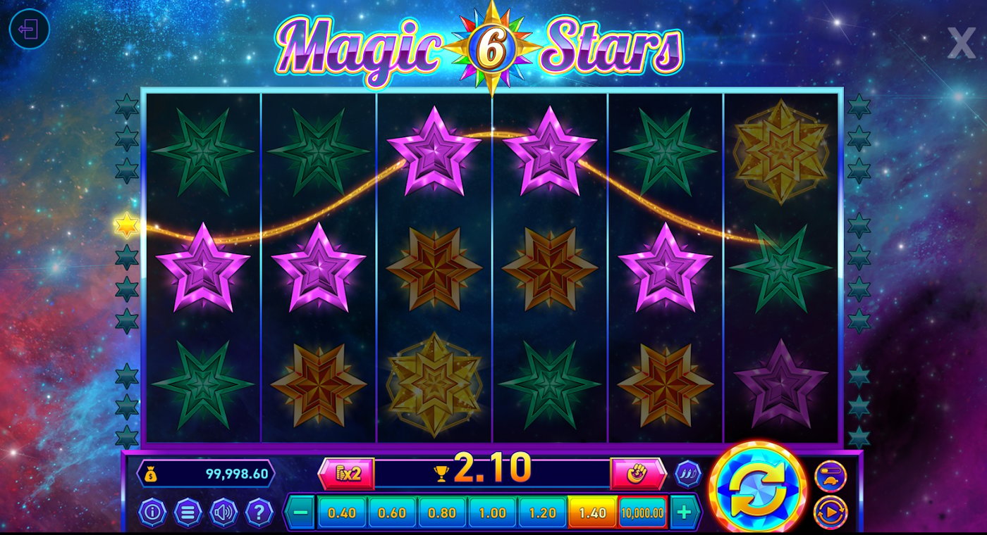 Magic Stars 6 demo & detalii – RTP, volatilitate și funcții logo