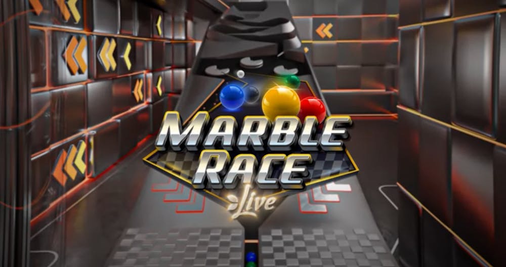 Imaginea de prezentare a slotului Marble Race Live.
