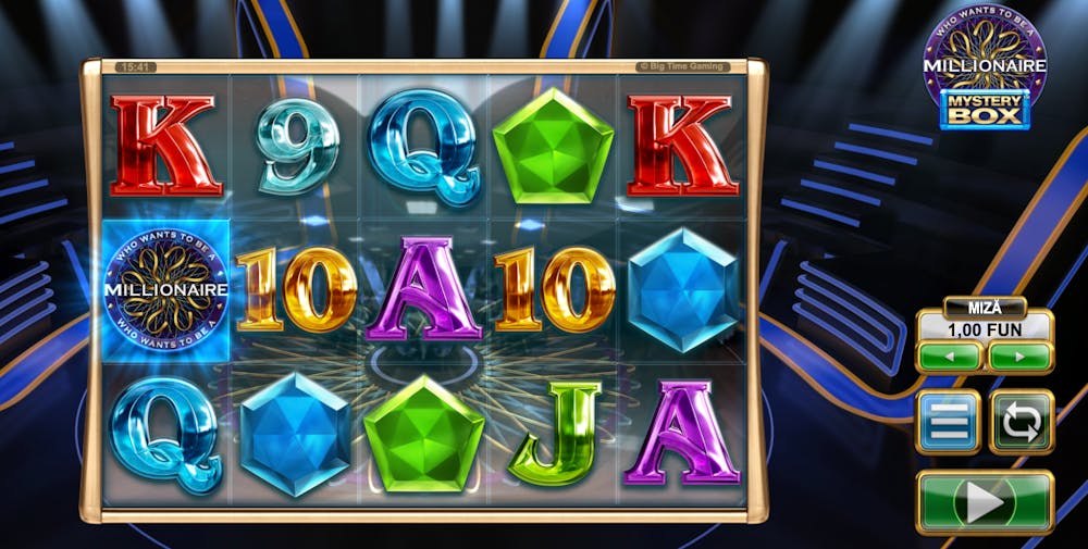 Millionaire Mystery Box demo & detalii – RTP, volatilitate și funcții speciale logo