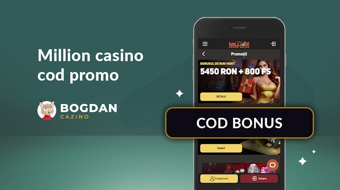 Cod promotional Million casino – Activare bonus și alte oferte