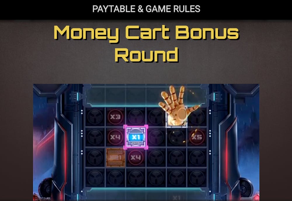 Tabel de plată la Money Train 4.