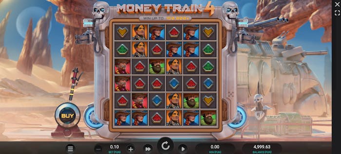 Money Train 4 demo – RTP, volatilitate și funcții logo