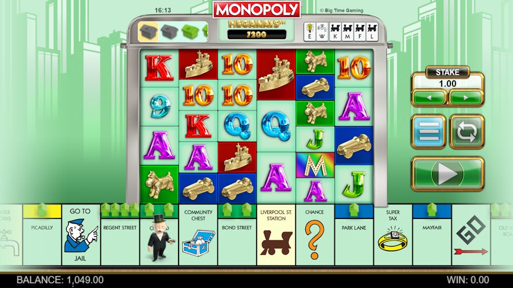 Monopoly Megaways Demo – RTP, Volatilitate și Funcții Speciale logo