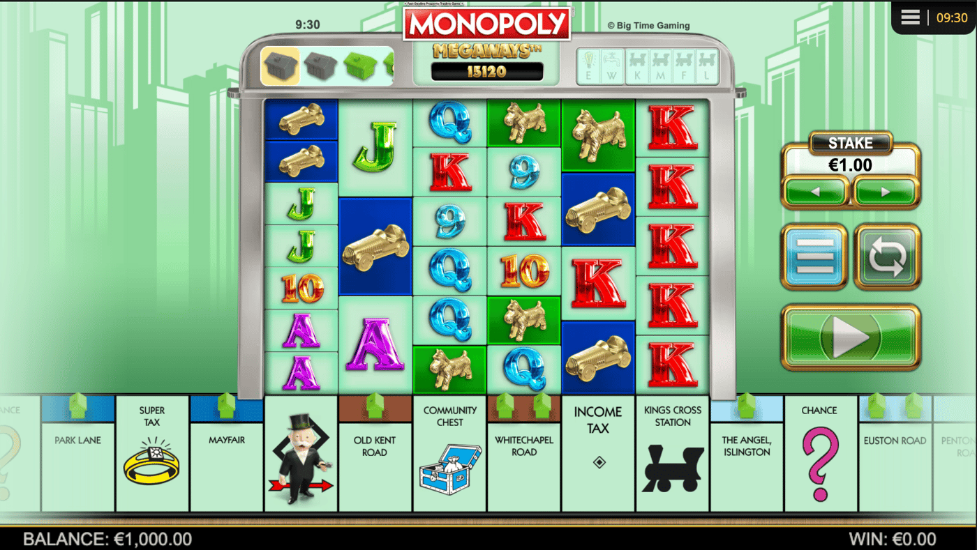 Monopoly Megaways demo & detalii – RTP și volatilitate logo