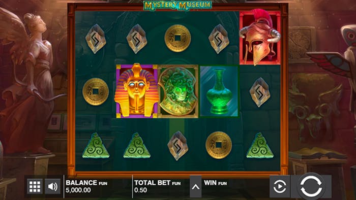 Mystery Museum Slot demo & detalii – RTP, volatilitate și funcții logo