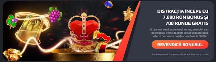 Oferta de bun venit de la Netbet casino 