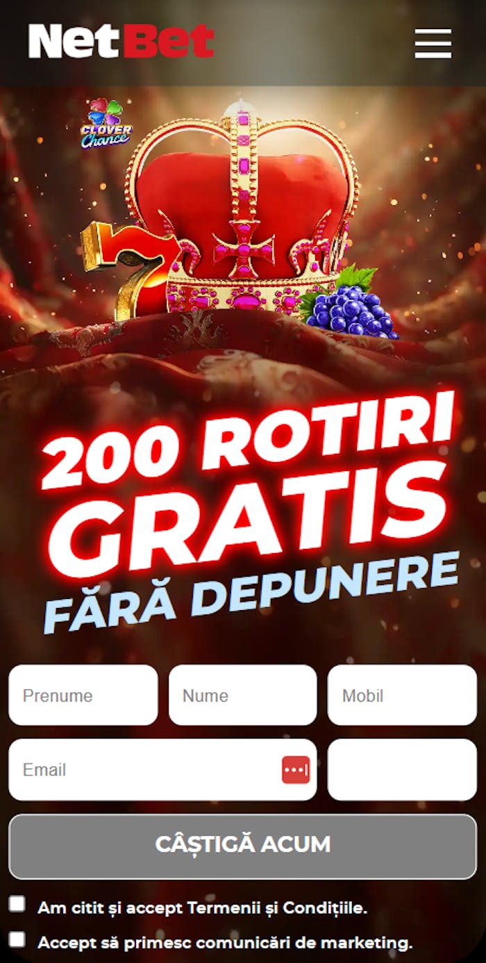 Ofertă de bun venit pe care o poți activa fără cod bonus Netbet în 2025.