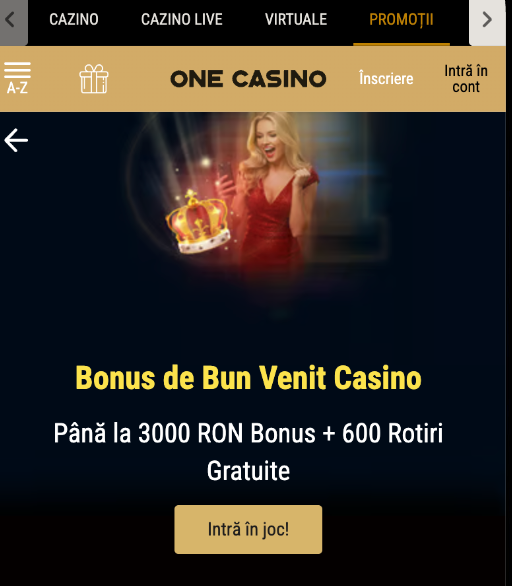 Voorbeeld van een welkomstbonusoverzicht op een casinoplatform