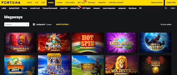 BigBass Bonanza este unul dintre titlurile populare care poate fi accesat și în versiunea Megaways
