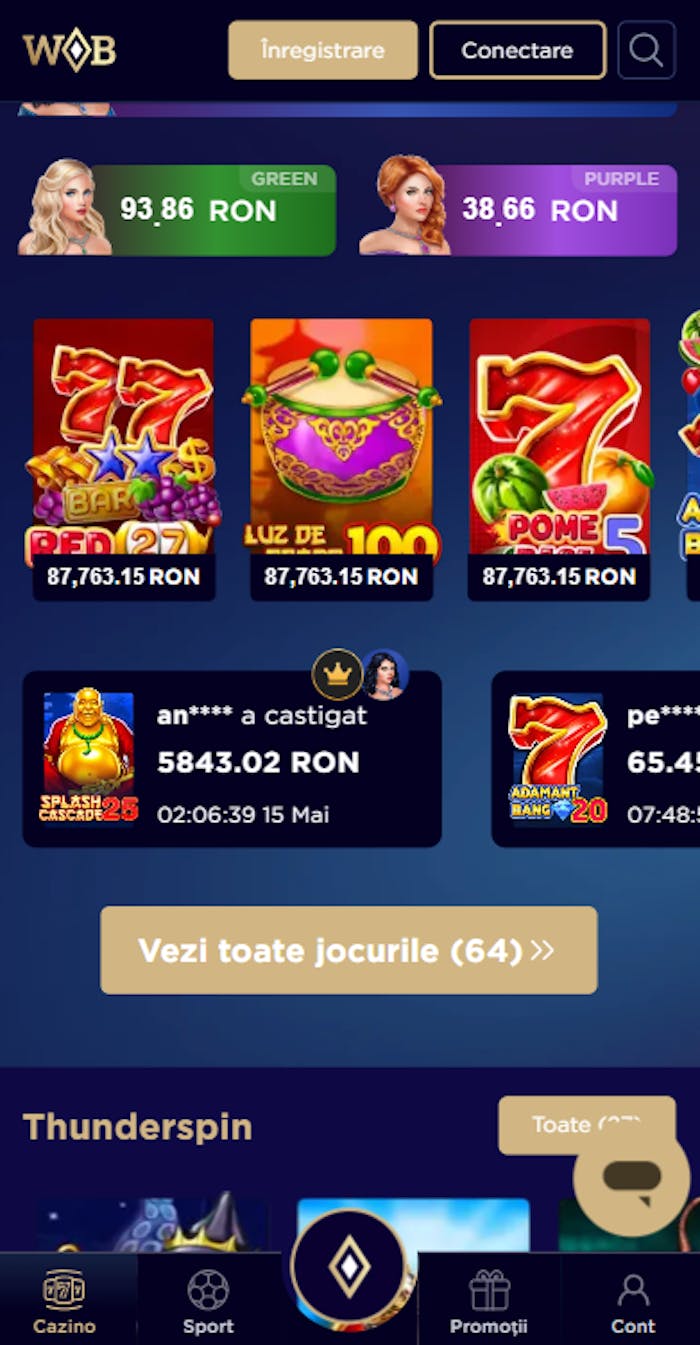 Câștigătorii săptămânii din cazinoul Netbet cu plăți de peste 1000 RON la pacanele noi.