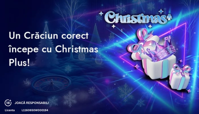 Christmas Plus calendar îți oferă în fiecare zi rotiri la rulaj.