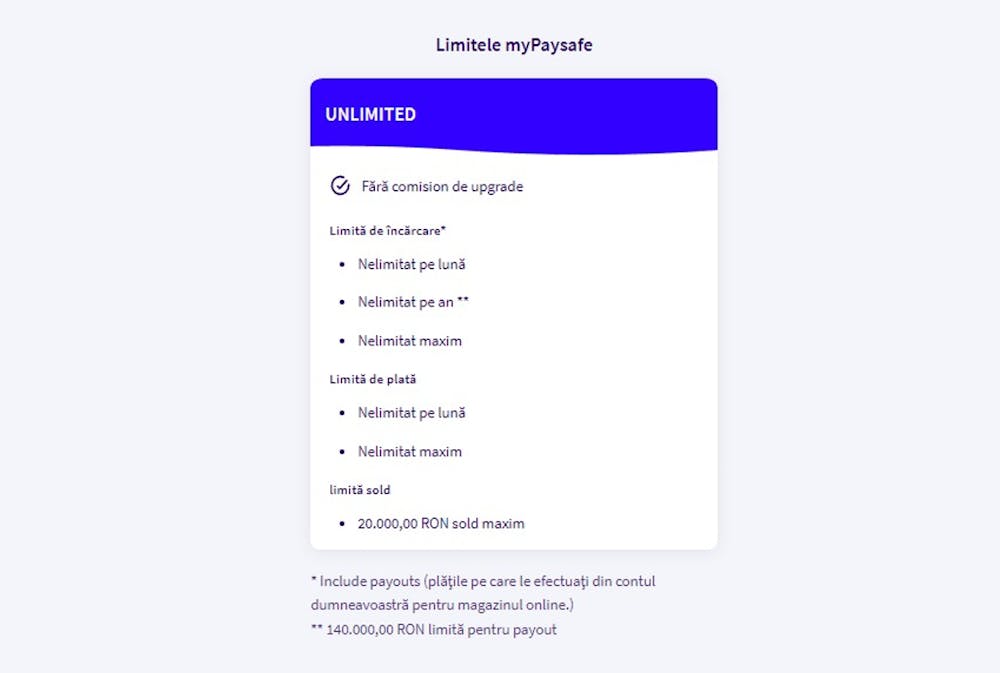 paysafecard unlimited