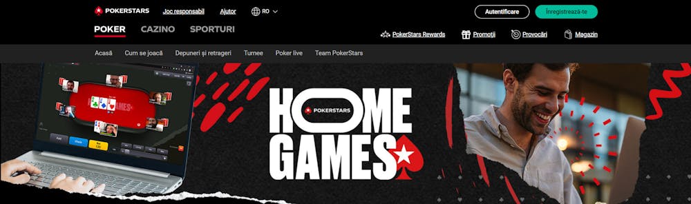 Opțiunea de deschidere a unui club de poker prin PokerStars unde poți invita în exclusivitate jucători.