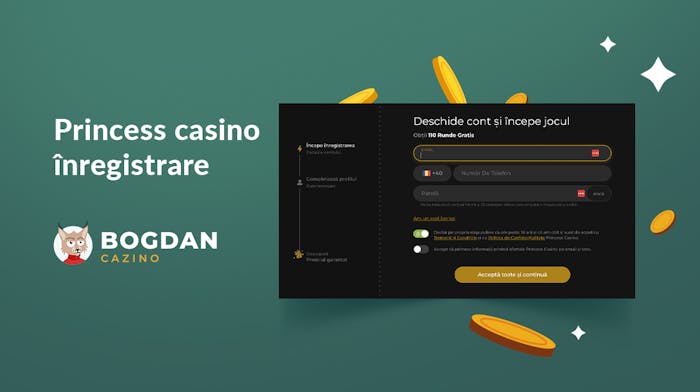 Princess Casino înregistrare – Cum deschizi cont Princess Casino și faci verificarea?