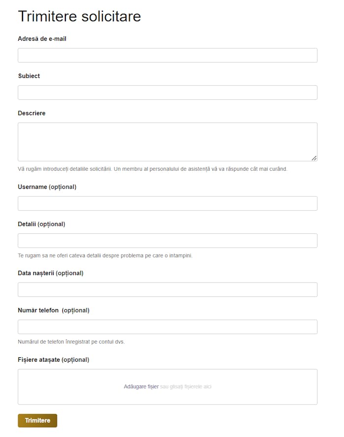 princess contact formular