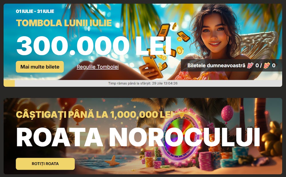 Cele mai noi promoții Million fără cod din iulie 2025.