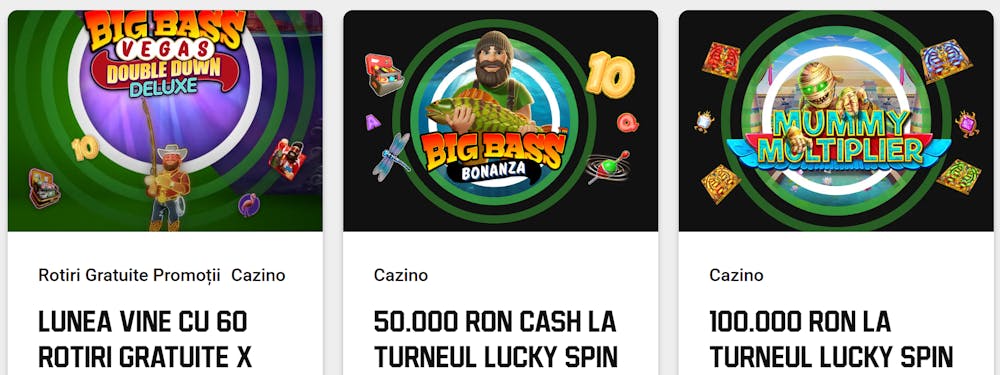 Oferta Unibet pentru ziua de luni pe care o poți activa fără cod.