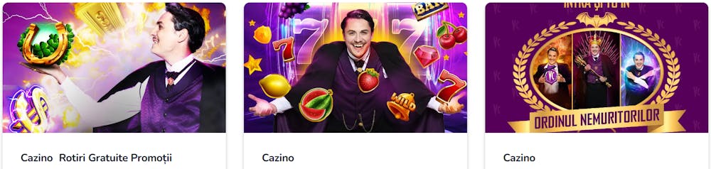 Exemplu de bonusuri Vlad Cazino fara coduri.