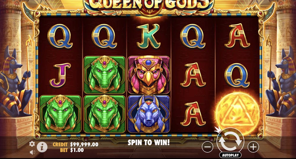 Queen of Gods demo & detalii – RTP, volatilitate și funcții logo