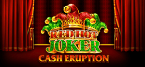 Red Hot Joker Cash Eruption logo