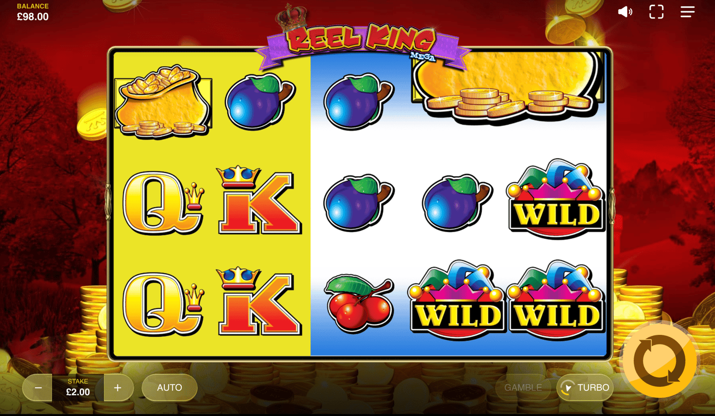 Reel King Mega Demo & Detalii – RTP, volatilitate și funcții logo